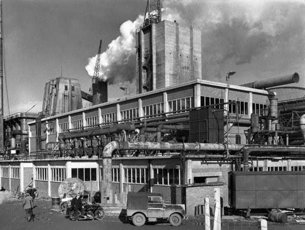 Manvers coal processing plant, Wath upon Dearne, near Rotherham, South Yorkshire, January 1957. Artist: Michael Walters