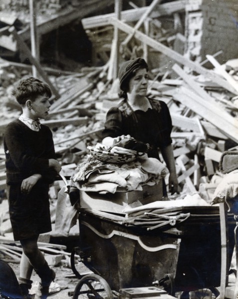 The Blitz, London, World War II, c1940-c1944. Artist: Unknown