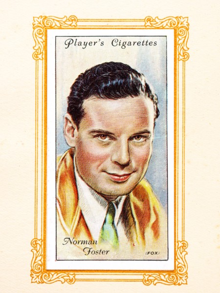 Norman Foster, 1934. Artist: Unknown.