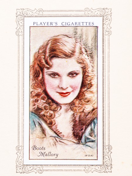 Boots Mallory , 1934. Artist: Unknown.