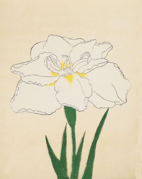 Haku-O-Den, No. 40, 1890, (colour woodblock print)
