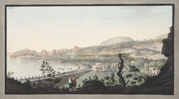 View of Puzzoli taken from the spot represented in Plate XIII, 1776.