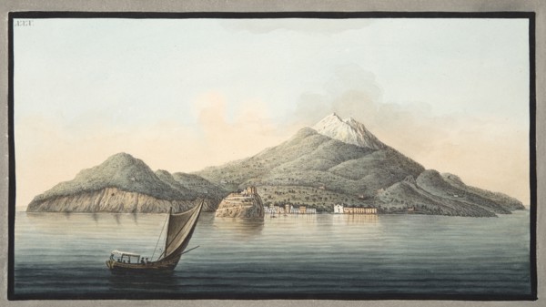 View of the Island of Ischia from the sea, 1776.
