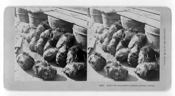 After the execution, Canton Prison, China, c.1901.