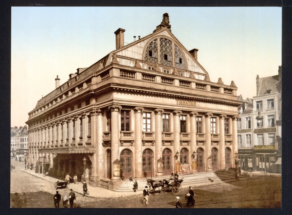The Theatre, Lillie, France, c.1895.
