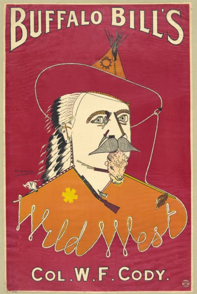 Buffalo Bill's, Col. W.F. Cody, 1890.