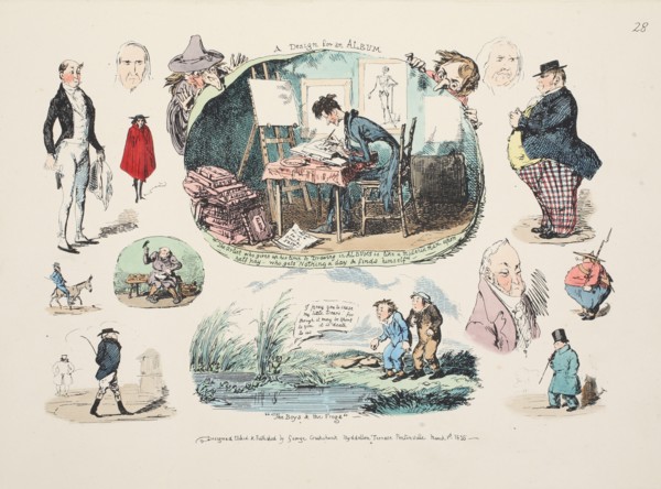 A Design for an Album, 1835.