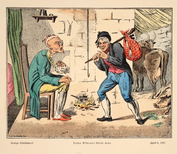 Paddy M'Shane's Seven Ages, 1807.