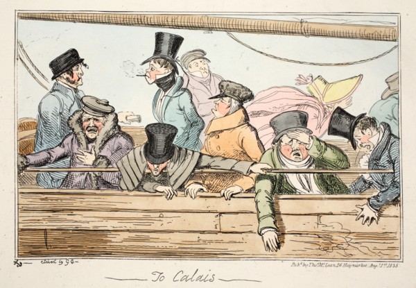 To Calais, 1835.