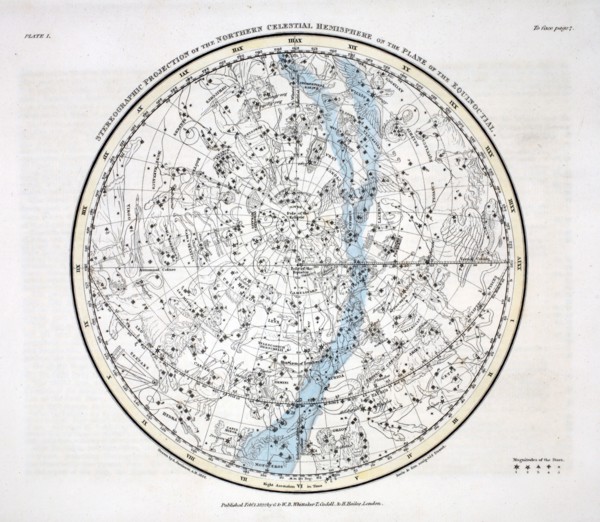 The Northern Hemisphere, 1822.