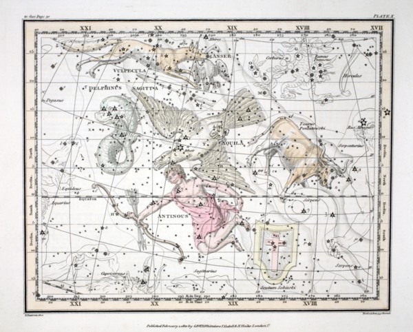 The Constellations (Plate X), 1822.