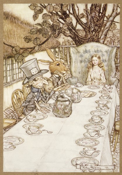 A Mad Tea Party, 1907.