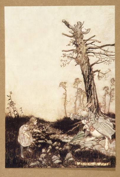 Why Mary Ann, what are you doing out here?,  from Alice's Adventures in Wonderland, 1907.