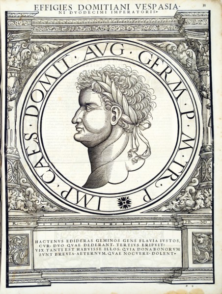 Domitianus (51 - 96 AD), 1559.