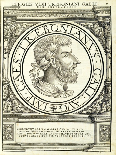 Trebonianus Gallus (206 - 253), 1559.