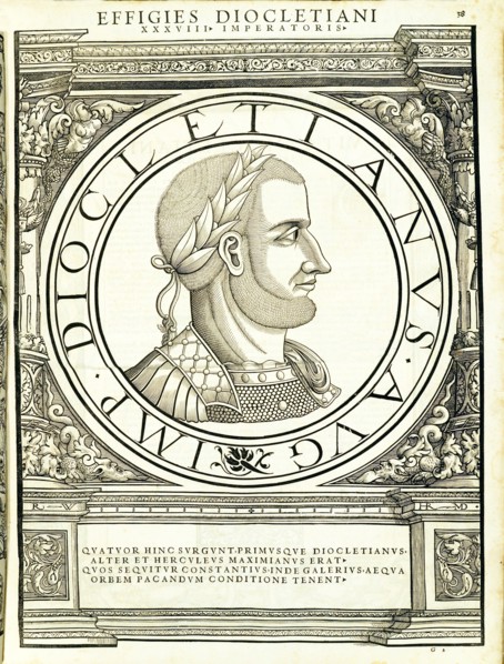 Diocletianus (245 - 311 AD), 1559.