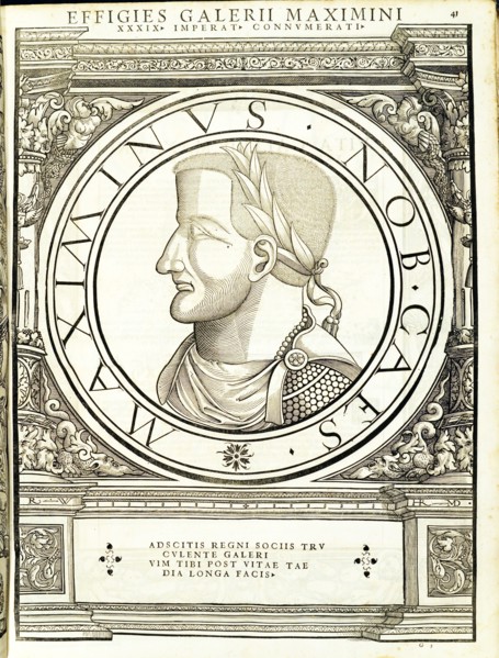 Maximinus II (270 - 313 AD), 1559.