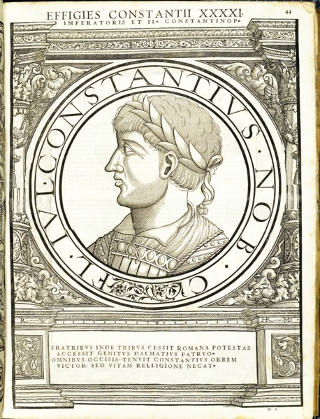 Contstantius II (317 - 361 AD), 1559.