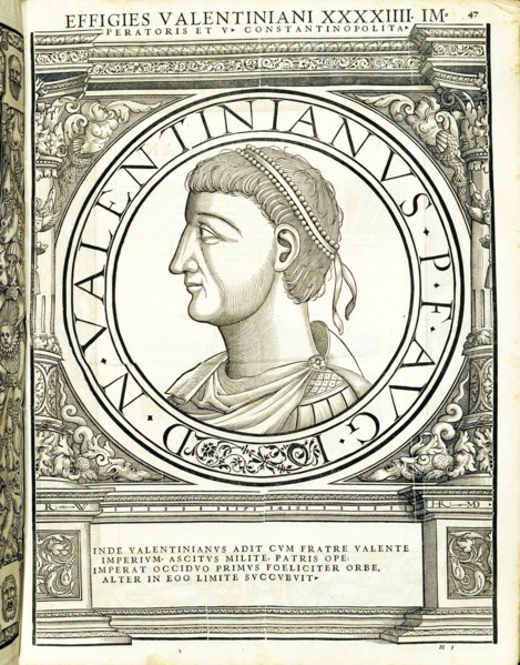 Valentinianus (321 - 375 AD), 1559.