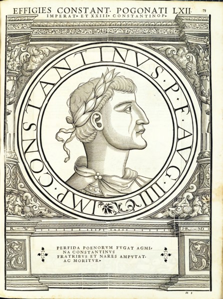 Constantinus Pogonatus, 1559.