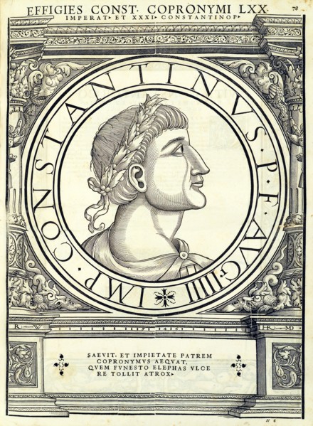 Constantinus Copronymus (718 - 775), 1559.