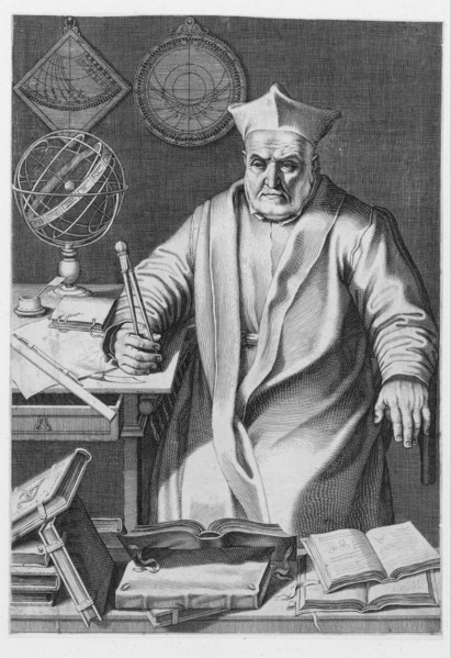 Portrait of Cardinal Christopher Clavius , 1606. Creator: Italian School (17th Century).