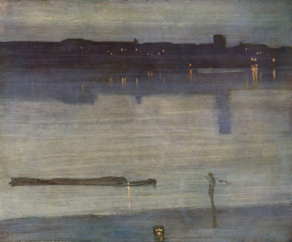 Nocturne in Blue and Green, 1870. Creator: James Abbott McNeill Whistler (1834-1903).