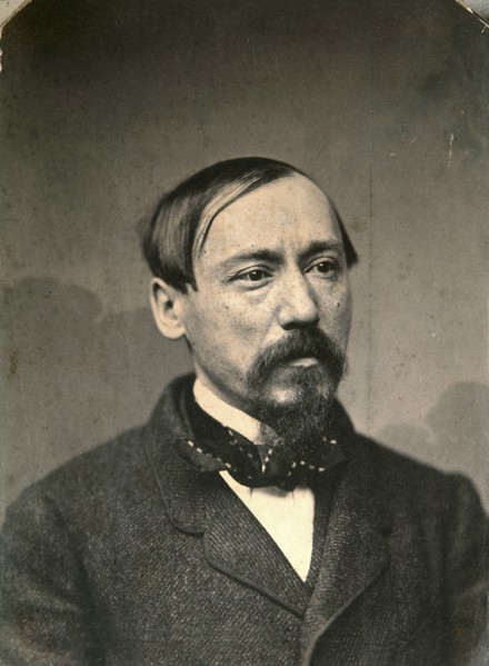Nikolay Nekrasov, Russian poet and publisher, late 1850s. Artist: Karl August Bergner