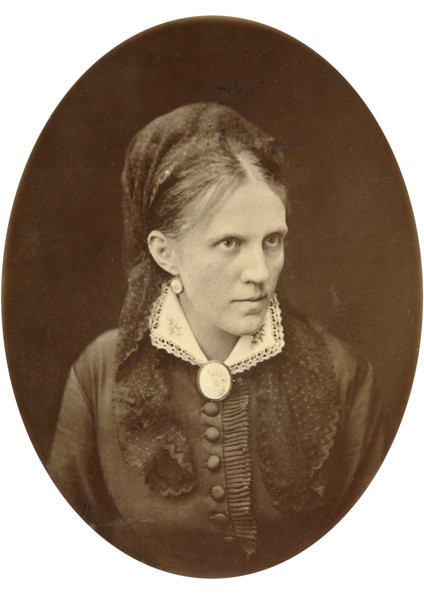 Anna Dostyevskaya, wife of Russian author Fyodor Dostoyevsky, late 19th or early 20th century. Artist: NA Lorenkovich