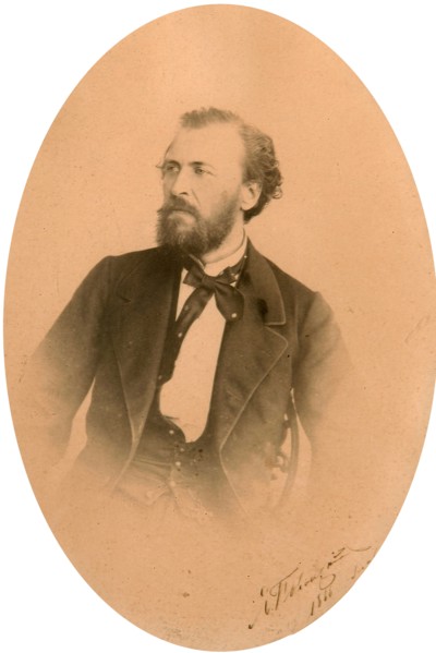 Yakov Polonsky, Russian poet, c1866. Artist: Unknown