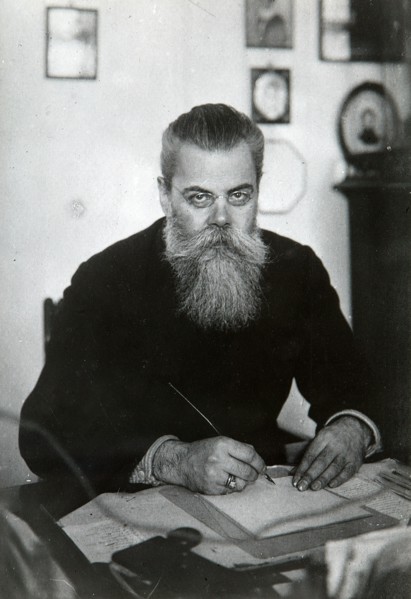 Boris Modzalevsky, Russian philologist, early 20th century. Artist: Unknown