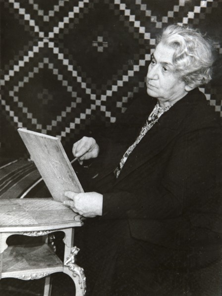 Olga Forsh, Russian author, mid 20th century. Artist: Unknown