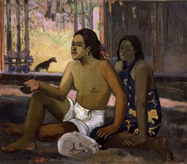 'Eiaha Ohipa (Not Working. Tahitians in a Room)', 1896.  Artist: Paul Gauguin