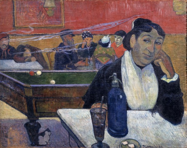 'Night Café at Arles', 1888.  Artist: Paul Gauguin