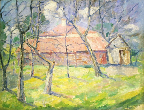 'Landscape near Kiev', 1930.  Artist: Kazimir Malevich