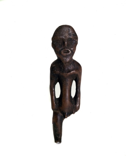 Idol carved from elk antler, Russian Forest Cultures, 1st half of 2nd millenium BC. Artist: Unknown