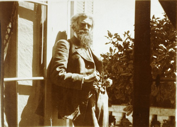 Vladimir Solovyov, Russian philosopher, poet, and literary critic, Cannes, France, 1899. Artist: Unknown