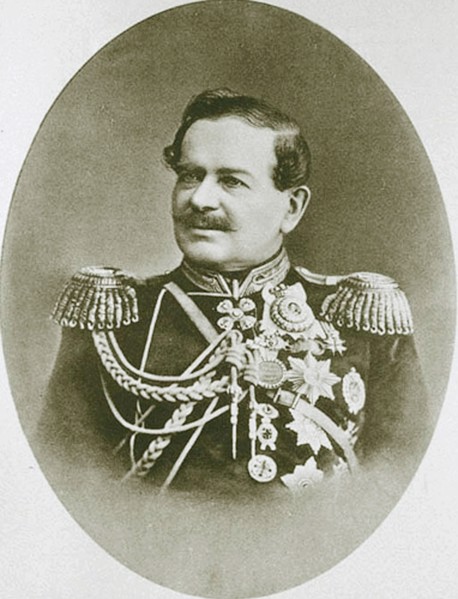Prince Vladimir Dolgorukov, Mayor of Moscow, 1873. Artist: Unknown