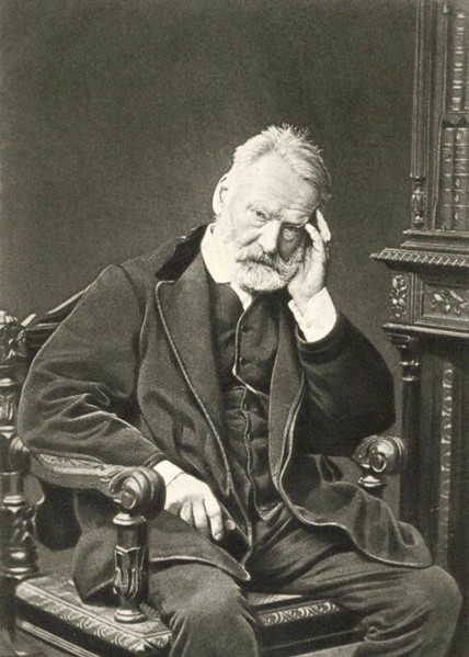Victor Hugo, French author, 1879. Artist: Count Stanislaw Walery