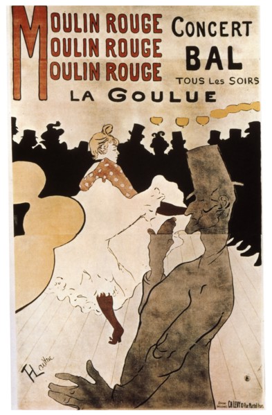 'La Goulue au Moulin Rouge', 1892.  Artist: Henri de Toulouse-Lautrec