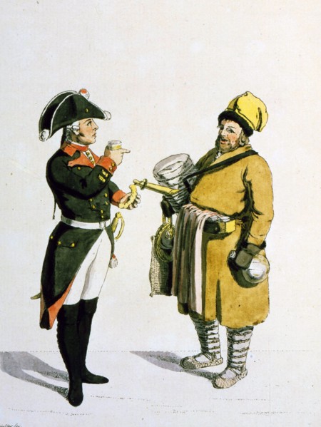 Sbiten vendor, 1799.  Artist: Christian Gottfried Heinrich Geissler
