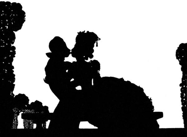 'A Kiss', late 19th or 20th century.  Artist: Konstantin Somov