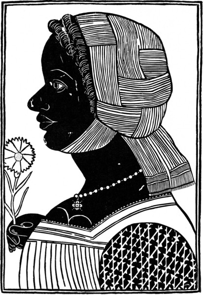 Negro woman, late 15th century. Artist: Unknown
