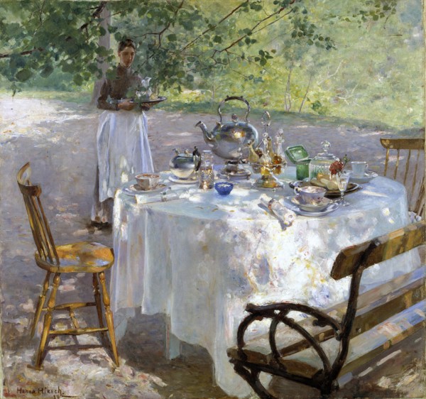 'Breakfast Time', 1887.  Artist: Hanna Pauli
