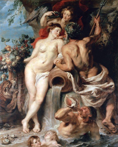 'The Union of Earth and Water (Antwerp and the Scheldt)', c1618.  Artist: Peter Paul Rubens