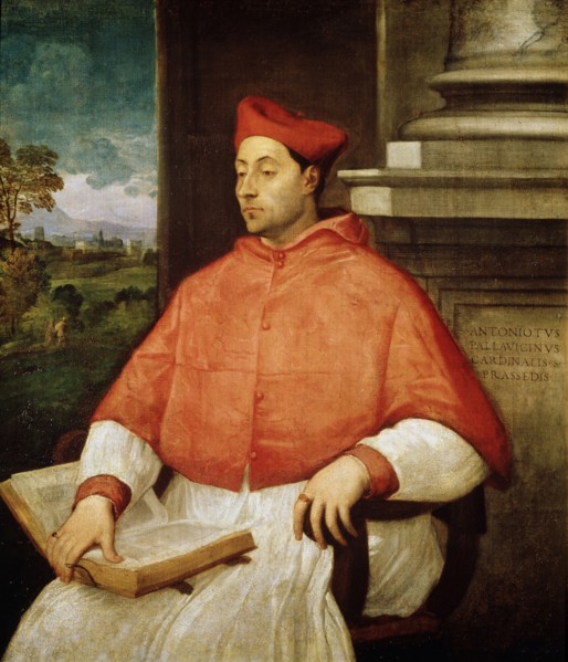 'Portrait of Cardinal Antonio Pallavicini', (1441-1507). Artist: Titian