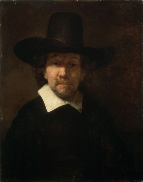 'Portrait of the Poet Jeremias de Decker', 1666.  Artist: Rembrandt Harmensz van Rijn