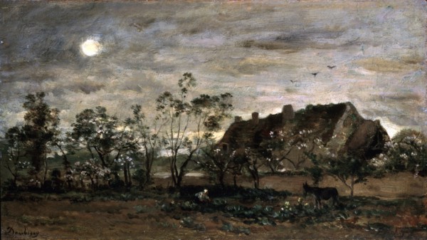 'Evening in Honfleur', 1860s.  Artist: Charles François Daubigny