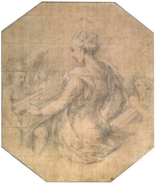 'Saint Cecilia', c1527-1530. Artist: Parmigianino