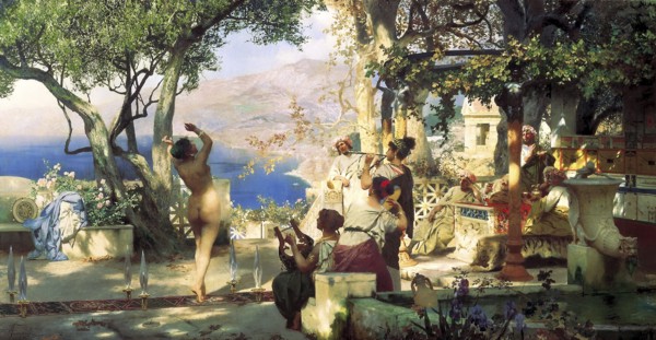 'Sword Dance', 1881.  Artist: Henryk Siemiradzki